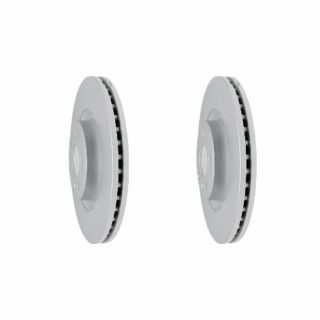 Front Geomet Coated Anti Rust Brake Rotor Set of 2