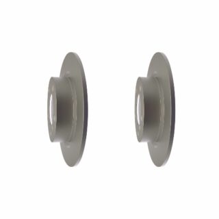 Rear Geomet Coated Anti Rust Brake Rotor Set of 2