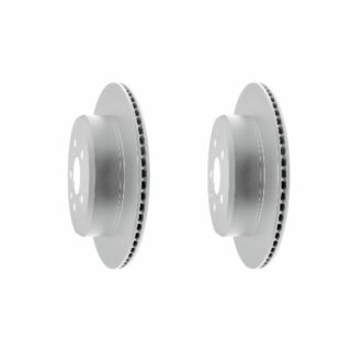 Rear Geomet Coated Anti Rust Brake Rotor Set of 2