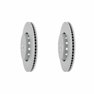 Front Geomet Coated Anti Rust Brake Rotor Set of 2