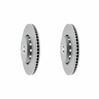 Front Geomet Coated Anti Rust Brake Rotor Set of 2