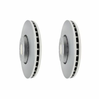 Front Geomet Coated Anti Rust Brake Rotor Set of 2