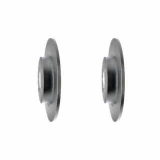 Rear Geomet Coated Anti Rust Brake Rotor Set of 2