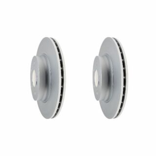 Rear Geomet Coated Anti Rust Brake Rotor Set of 2
