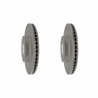 Front Geomet Coated Anti Rust Brake Rotor Set of 2