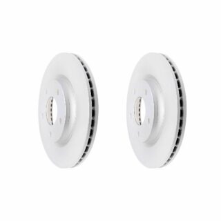 Front Geomet Coated Anti Rust Brake Rotor Set of 2