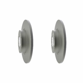 Rear Geomet Coated Anti Rust Brake Rotor Set of 2
