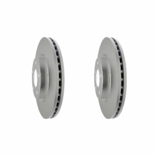 Front Geomet Coated Anti Rust Brake Rotor Set of 2