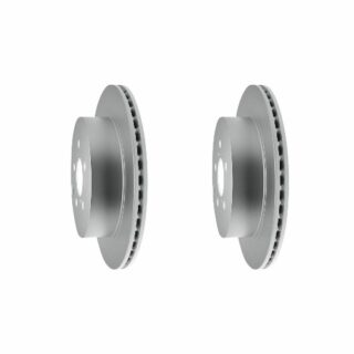 Rear Geomet Coated Anti Rust Brake Rotor Set of 2