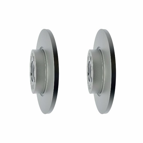 Rear Geomet Coated Anti Rust Brake Rotor Set of 2