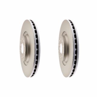 Rear Geomet Coated Anti Rust Brake Rotor Set of 2
