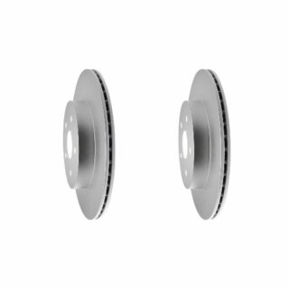 Rear Geomet Coated Anti Rust Brake Rotor Set of 2