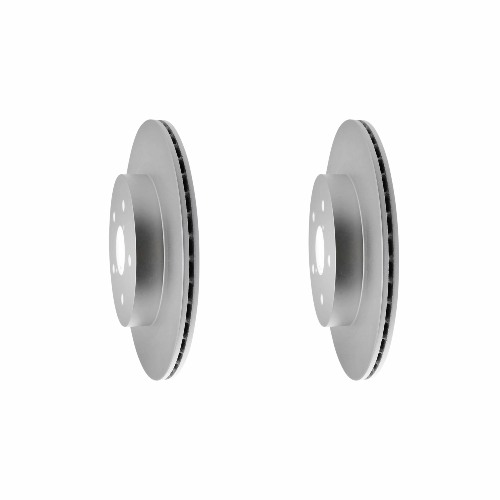Rear Geomet Coated Anti Rust Brake Rotor Set of 2