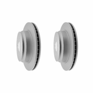 Rear Geomet Coated Anti Rust Brake Rotor Set of 2
