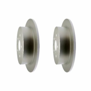 Rear Geomet Coated Anti Rust Brake Rotor Set of 2