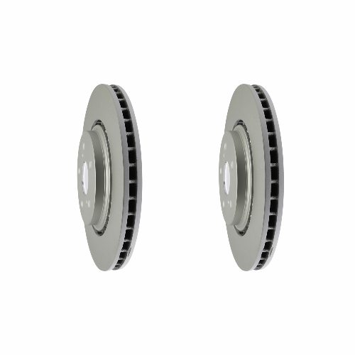 Front Geomet Coated Anti Rust Brake Rotor Set of 2