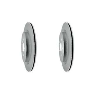 Rear Geomet Coated Anti Rust Brake Rotor Set of 2