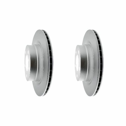 Rear Geomet Coated Anti Rust Brake Rotor Set of 2