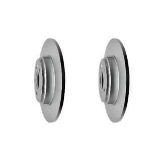 Rear Geomet Coated Anti Rust Brake Rotor Set of 2