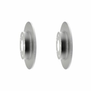 Rear Geomet Coated Anti Rust Brake Rotor Set of 2