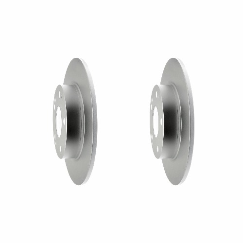 Rear Geomet Coated Anti Rust Brake Rotor Set of 2