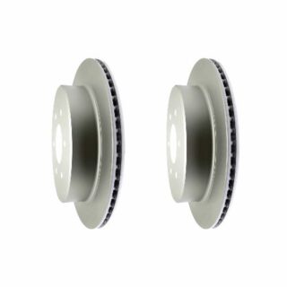 Rear Geomet Coated Anti Rust Brake Rotor Set of 2