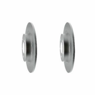Rear Geomet Coated Anti Rust Brake Rotor Set of 2