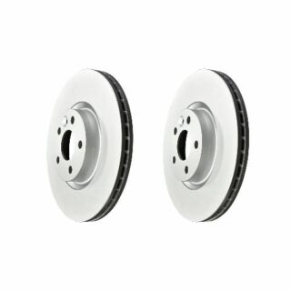 Front Geomet Coated Anti Rust Brake Rotor Set of 2