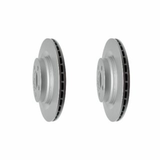 Rear Geomet Coated Anti Rust Brake Rotor Set of 2
