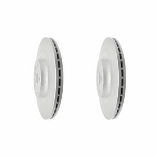 Front Geomet Coated Anti Rust Brake Rotor Set of 2