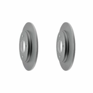 Rear Geomet Coated Anti Rust Brake Rotor Set of 2