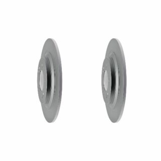 Rear Geomet Coated Anti Rust Brake Rotor Set of 2