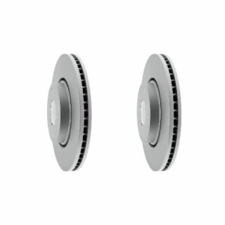 Front Geomet Coated Anti Rust Brake Rotor Set of 2