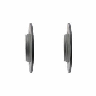 Rear Geomet Coated Anti Rust Brake Rotor Set of 2