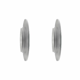 Rear Geomet Coated Anti Rust Brake Rotor Set of 2