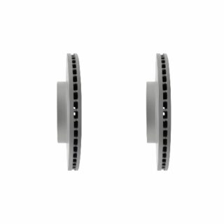 Front Geomet Coated Anti Rust Brake Rotor Set of 2