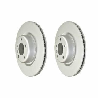 Rear Geomet Coated Anti Rust Brake Rotor Set of 2