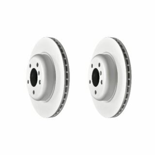 Front Geomet Coated Anti Rust Brake Rotor Set of 2