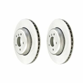 Rear Geomet Coated Anti Rust Brake Rotor Set of 2