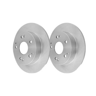 Rear Geomet Coated Anti Rust Brake Rotor Set of 2