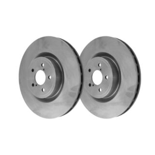 Front Geomet Coated Anti Rust Brake Rotor Set of 2