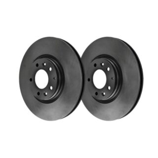 Front Geomet Coated Anti Rust Brake Rotor Set of 2
