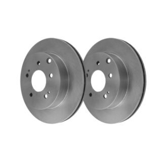 Rear Geomet Coated Anti Rust Brake Rotor Set of 2