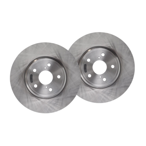 Rear Geomet Coated Anti Rust Brake Rotor Set of 2
