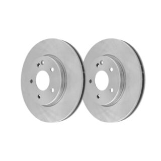 Front Geomet Coated Anti Rust Brake Rotor Set of 2