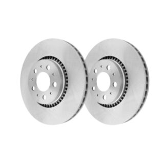 Front Geomet Coated Anti Rust Brake Rotor Set of 2