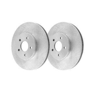Front Geomet Coated Anti Rust Brake Rotor Set of 2