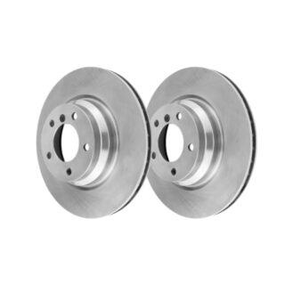 Front Geomet Coated Anti Rust Brake Rotor Set of 2