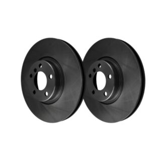 Front Geomet Coated Anti Rust Brake Rotor Set of 2