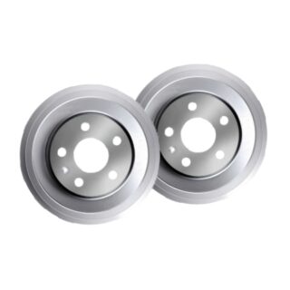 Rear Anti rust Coated Drum Set of 2